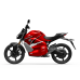 Электромотоцикл WHITE SIBERIA SUPER SOCO STREET HUNTER PRO Электромотоцикл WHITE SIBERIA SUPER SOCO STREET HUNTER PRO